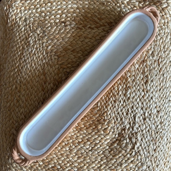 Made in Italy Other - Rustic Glazed Terra cotta Olive Dish Made in Italy